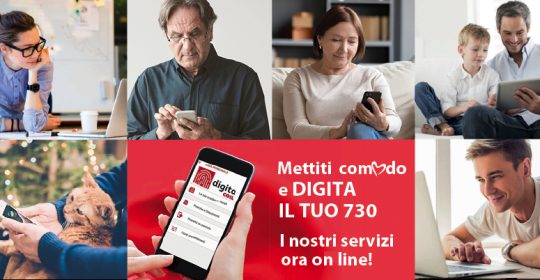 Al via la campagna 730: già attivi gli appuntamenti on line!